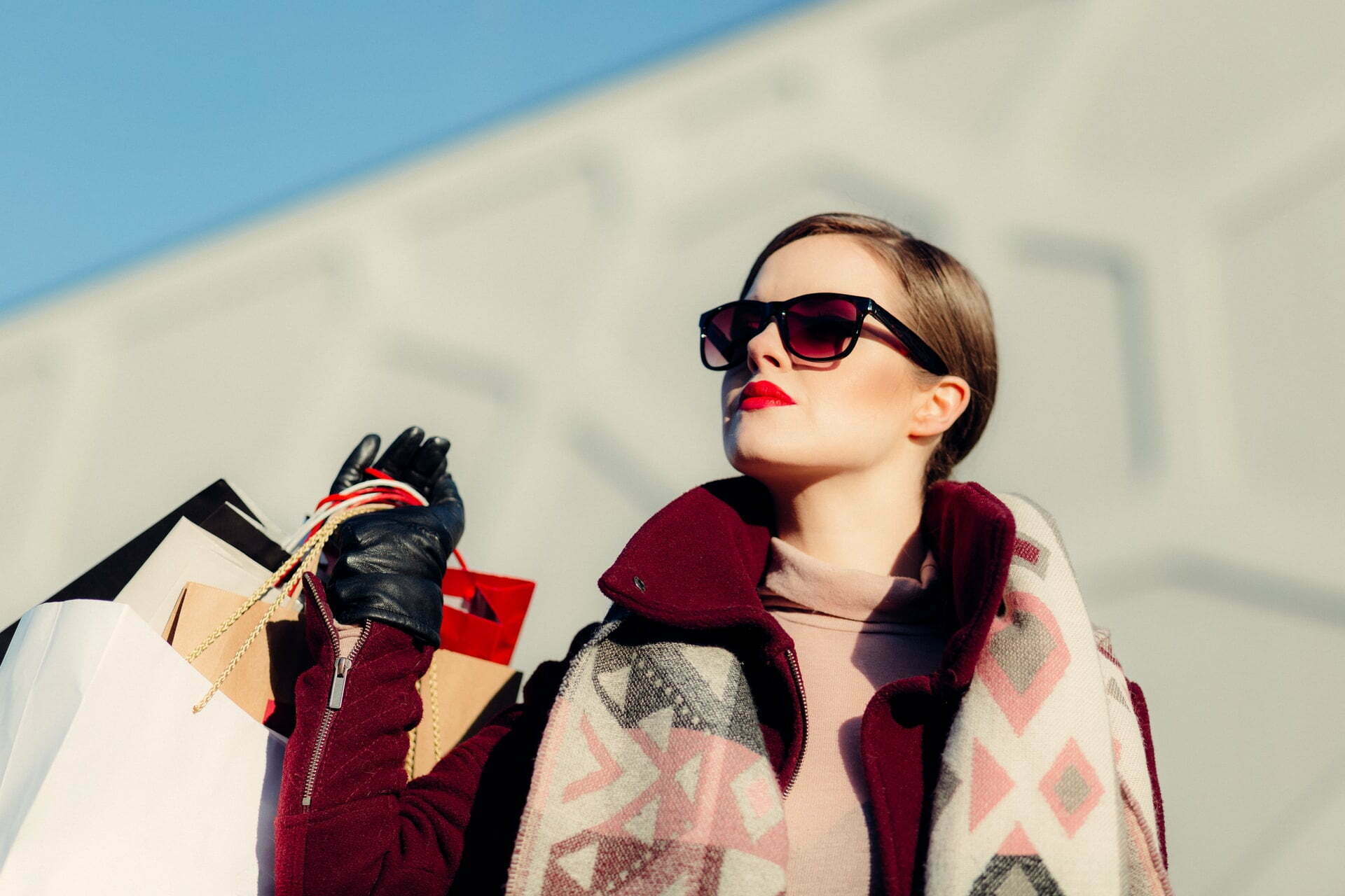 a person wearing sunglasses